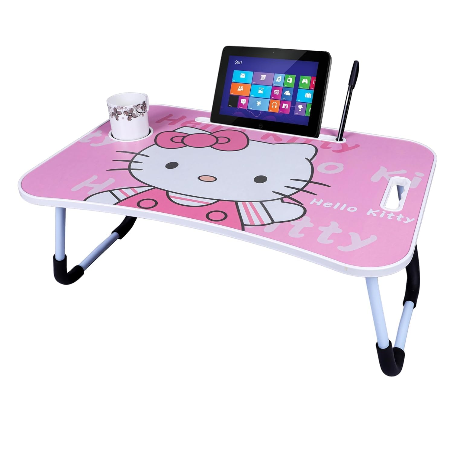 ハローキティHelloKittyテーブル WIFTY Foldable Laptop Table | Hello-Kitty Engineered Wood Desk