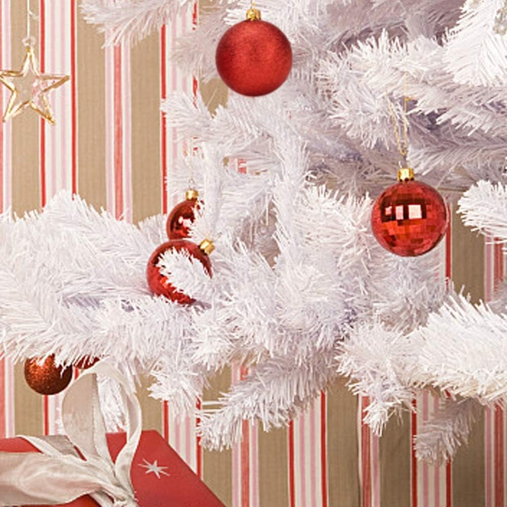 Weihnachtskugeln 36 Stück Weihnachtskugel-Ornamente, Weihnachtsbaumschmuck, Hängende Weihnachtskugeln Für Urlaub, Party, Weihnachten Dekoration(Rood)