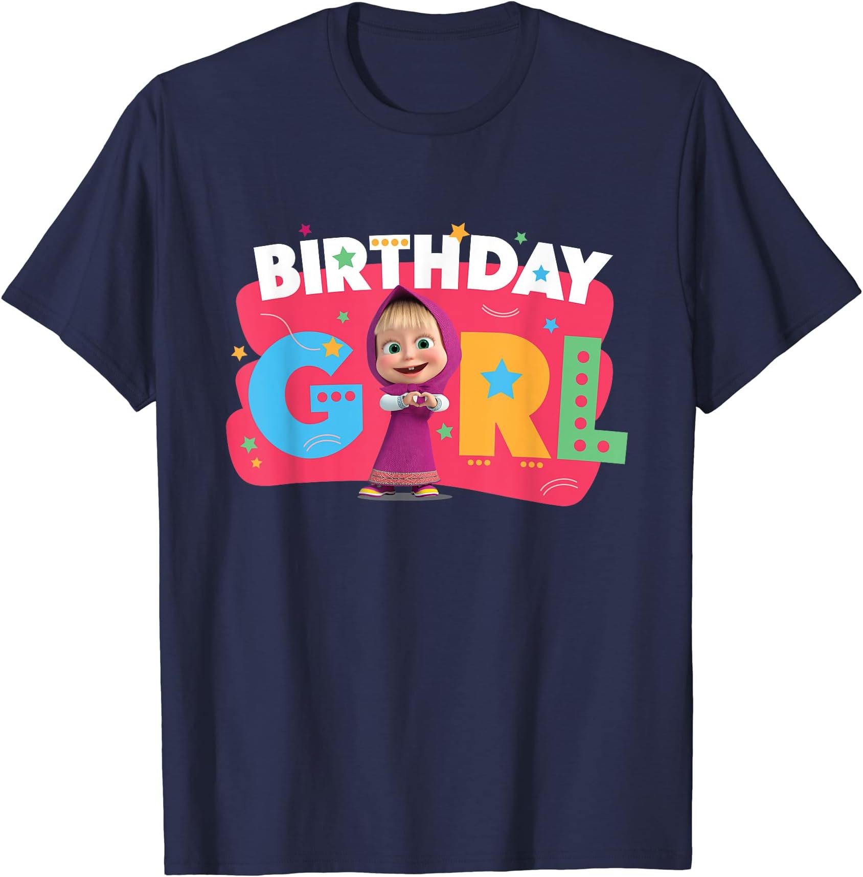 Masha and the BearBirthday Girl T-Shirt