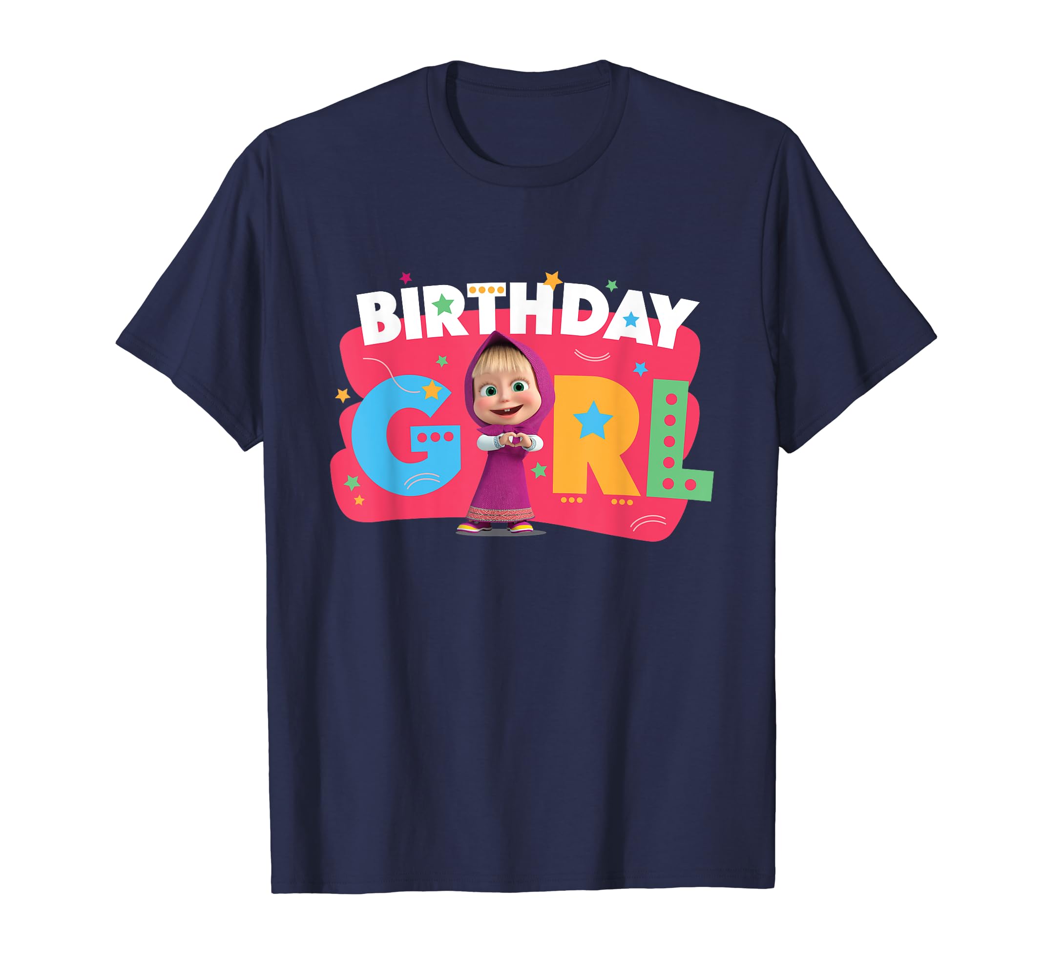 Masha and the BearBirthday Girl T-Shirt