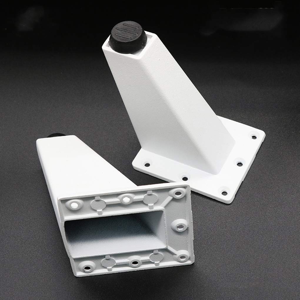 4 szt. nogi do sofy nogi mebli metal stolik nocny stopy stop aluminium zamiennik mebli pionów kanapa stopy stolik kawowy biurko nogi łóżko szafka na wino nóżki, szafka łazienkowa opłata