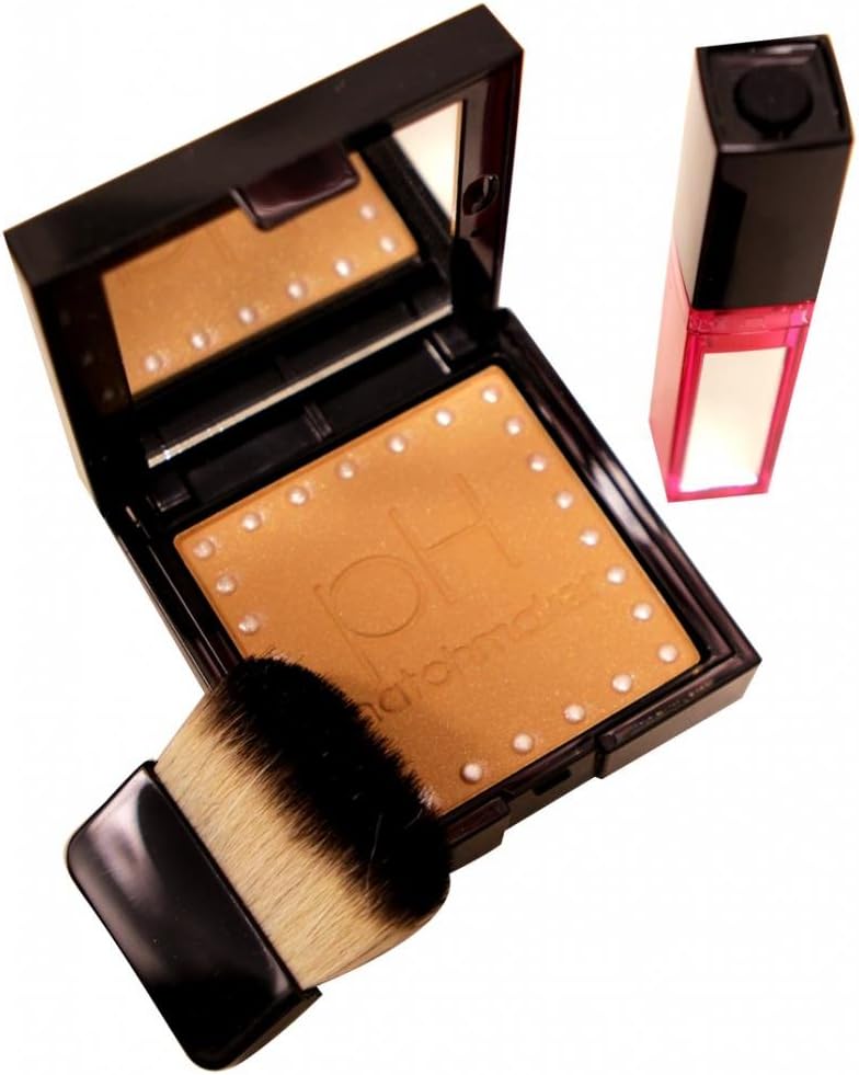 Physician Formula PH Matchmaker Powered Bronzer: Bronzer, w/Bonus Lip Gloss: Pink. #7597 Dual Pack