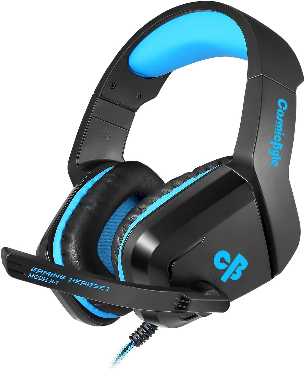Cosmic Byte H1 Gaming Headphone with Mic for PC, Laptops, Mobile, PS4, Xbox One (Blue)