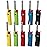 MK Lighter 10PCS Refillable Candle Lighters - Strong Wind-Resistant Flame for BBQ, Camping, Outdoor Use (3BL)