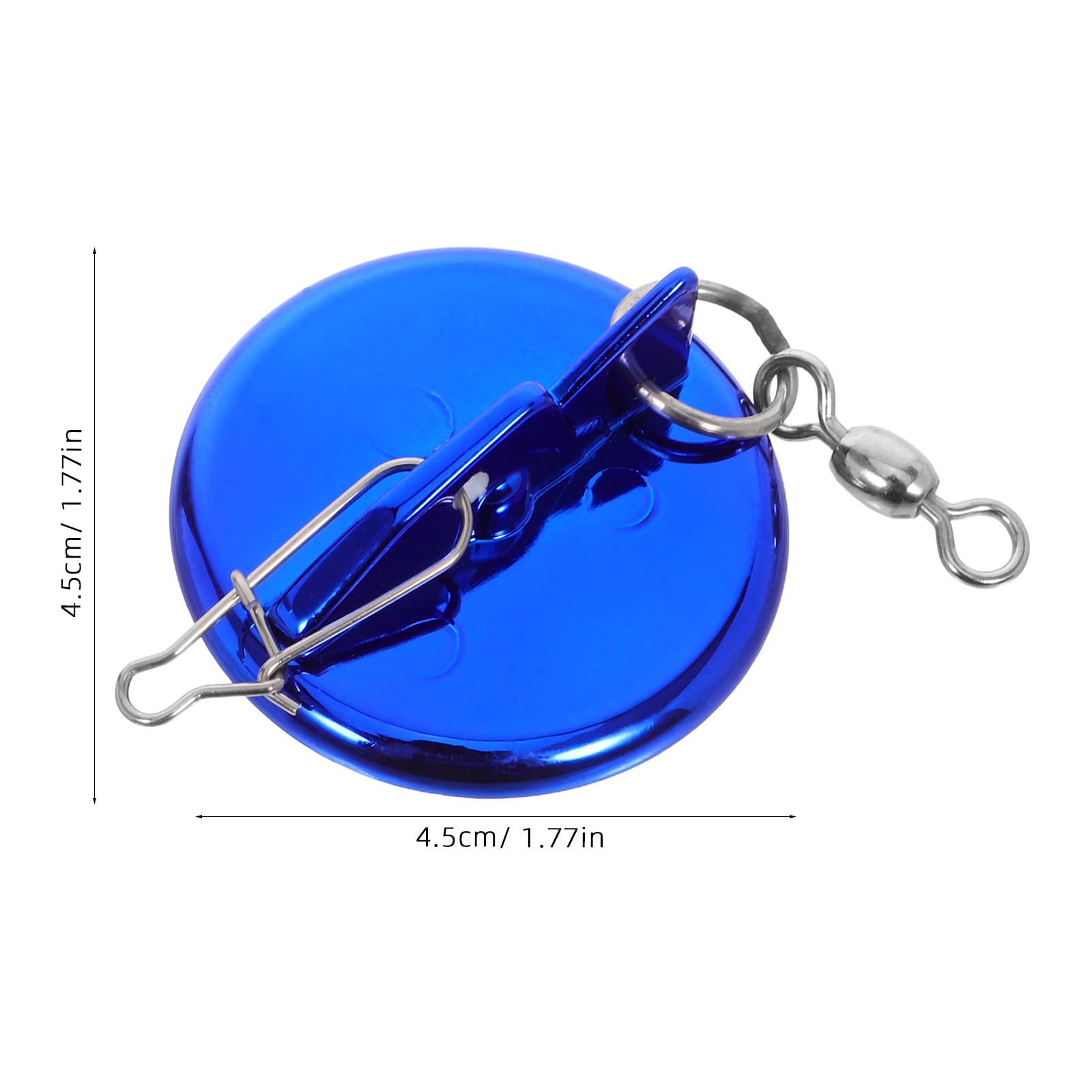 INOOMP Deeper Diver: Disco de Pesca de precisión con eslabón Giratorio en Forma de 8 - Conectores de Cable de Grado Marino - Pieza de profundizador para Pesca en el mar, curricán y señuelos de