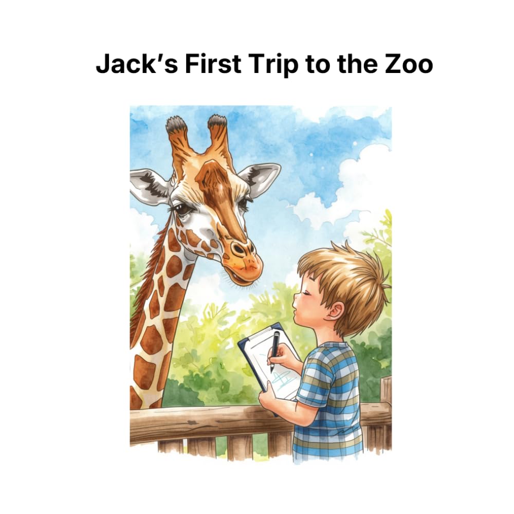 Jack's First Trip to the Zoo: A Heartwarming Zoo Adventure for Early Readers (Jack’s Adventures)