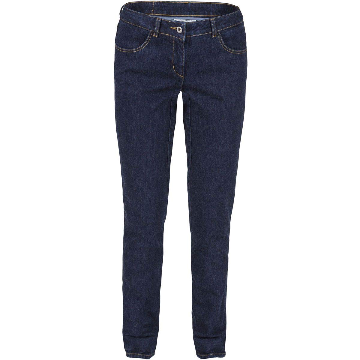 Vaude Women's Larvik Jeans Pants - Multi-Colour/Eclipse, Size 44
