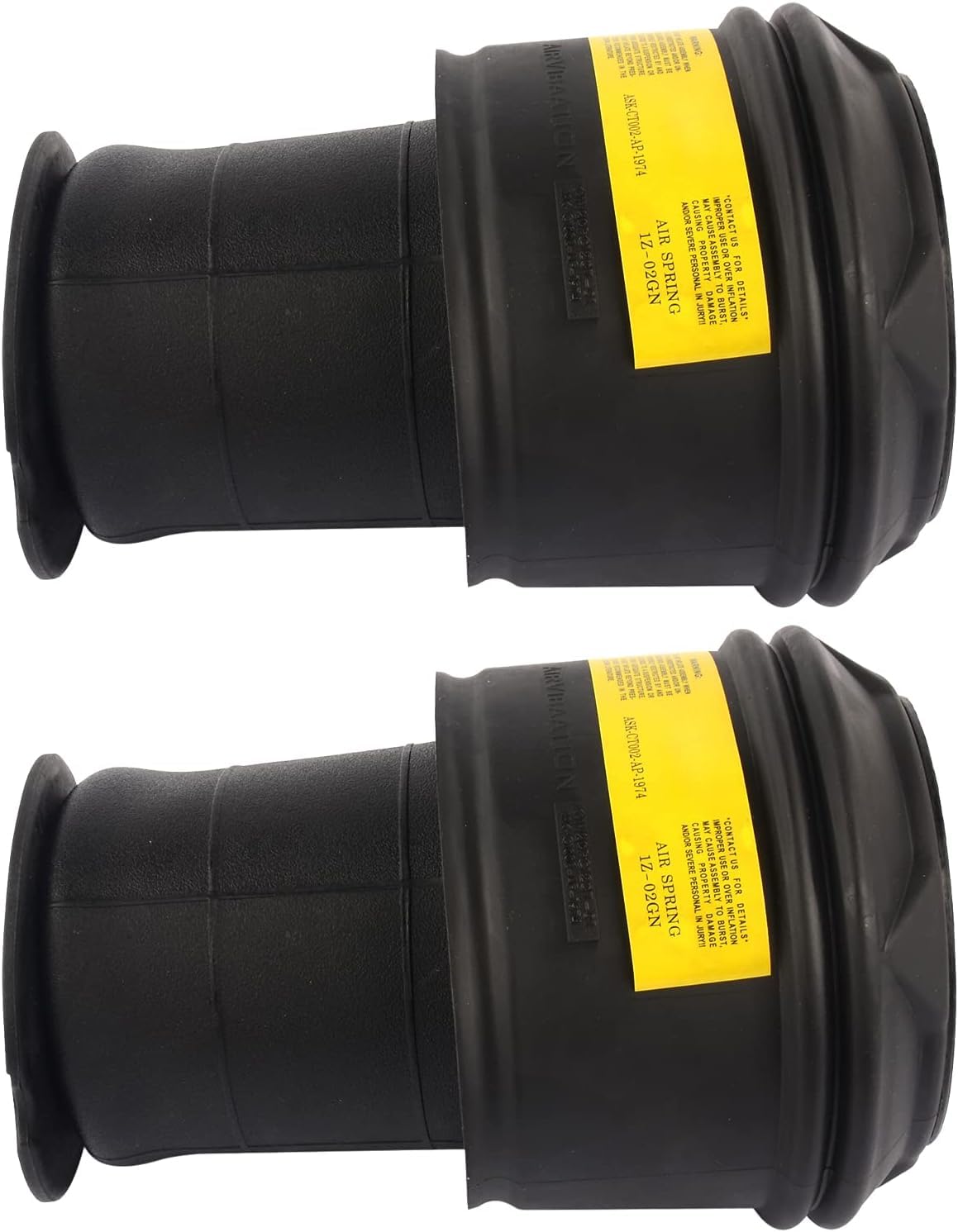 Lot de 2 sacs à ressort de suspension pneumatique arrière compatibles avec C4 Grand Picasso I 5102.R8 5102GN F307512401