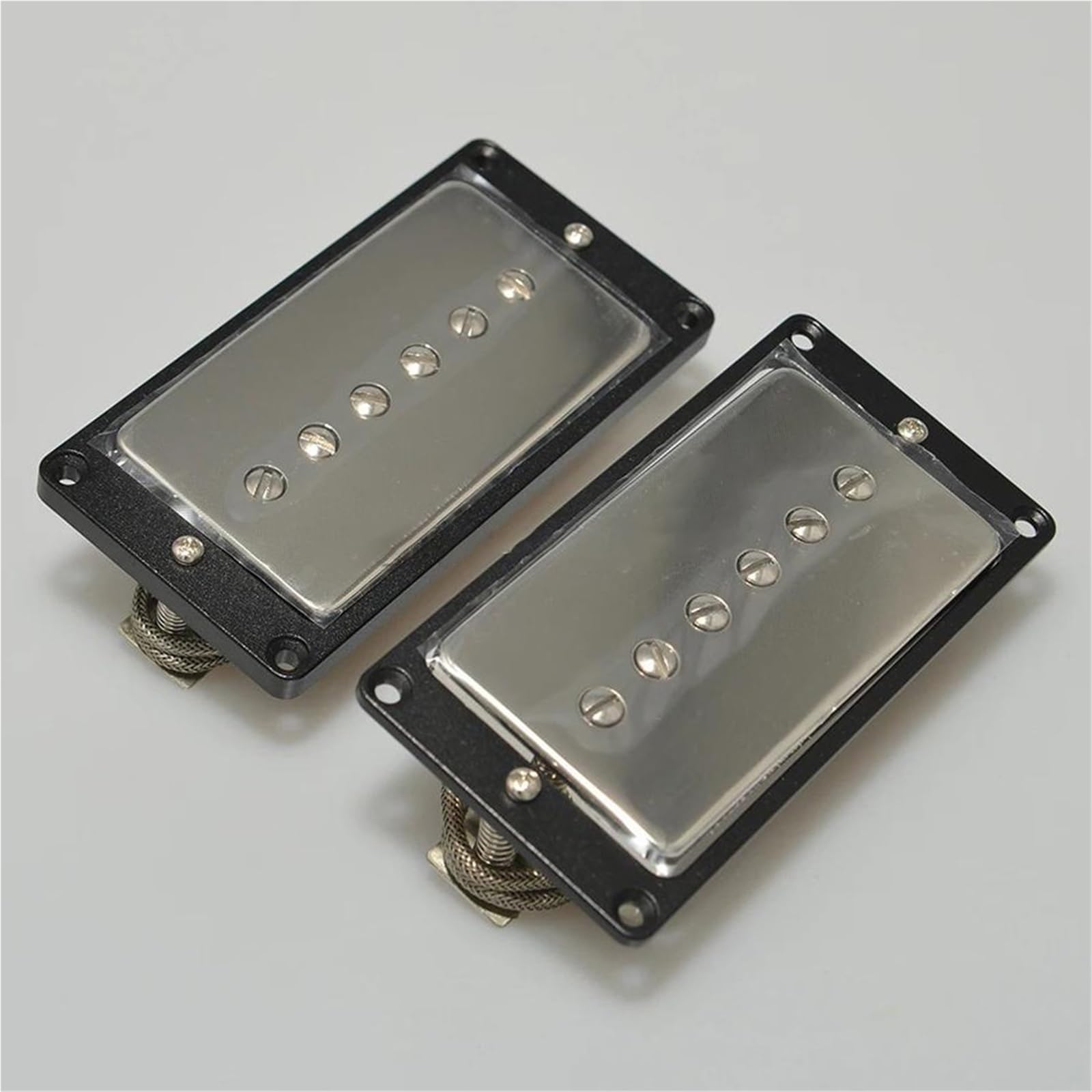Miłośnicy Muzyki Przetworniki Do Gitary Elektryczn Zestaw Przetworników Alnico 2 P90 Do Gitary Elektrycznej Single Coil 90 Do Gitary Elektrycznej(Nickel Cover)