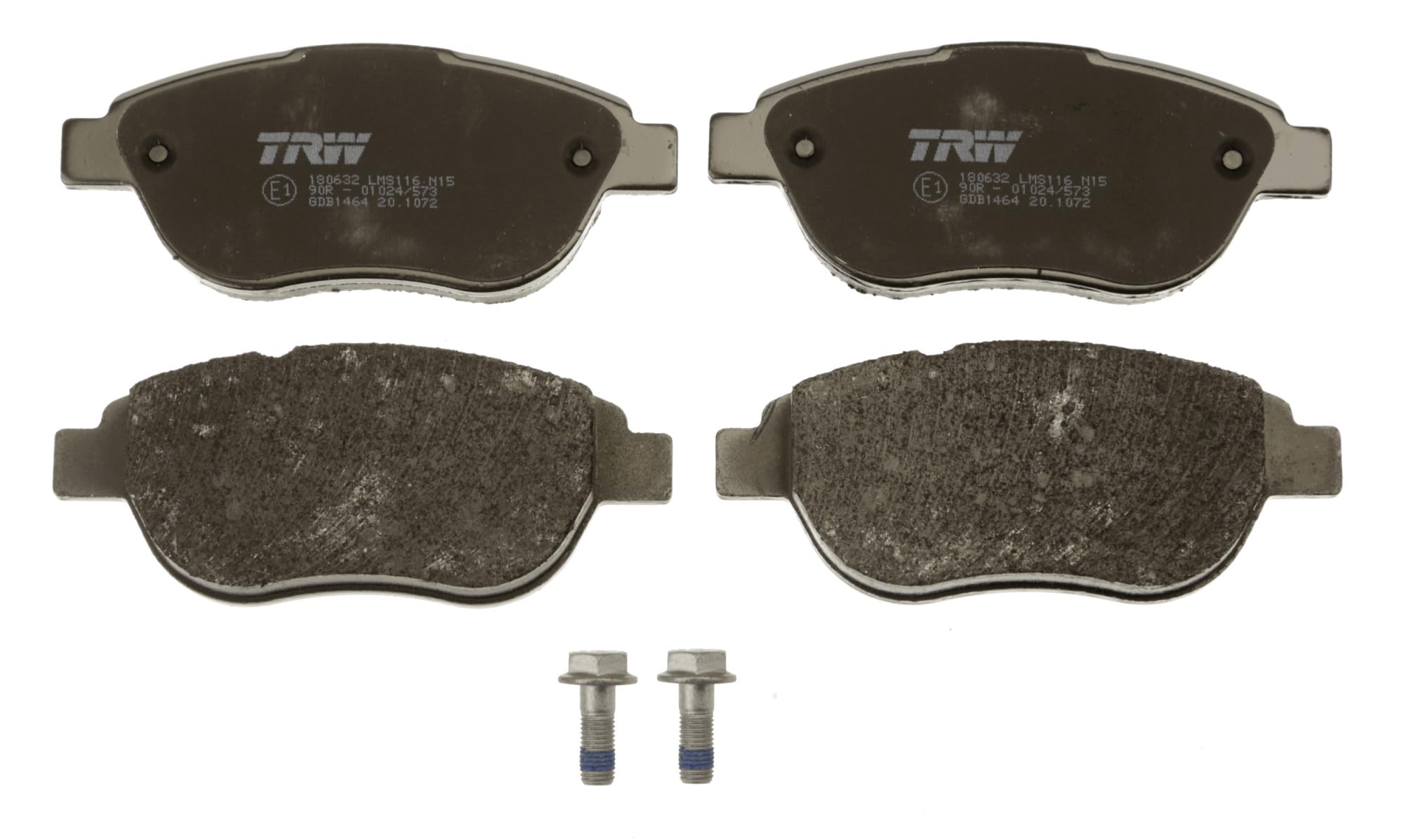 TRW GDB1464 Kit De Plaquettes De Frein Frein à Disque COTEC pour Peugeot 207 (WA_, WC_) 2006-2015 Essieu Avant et autres véhicules