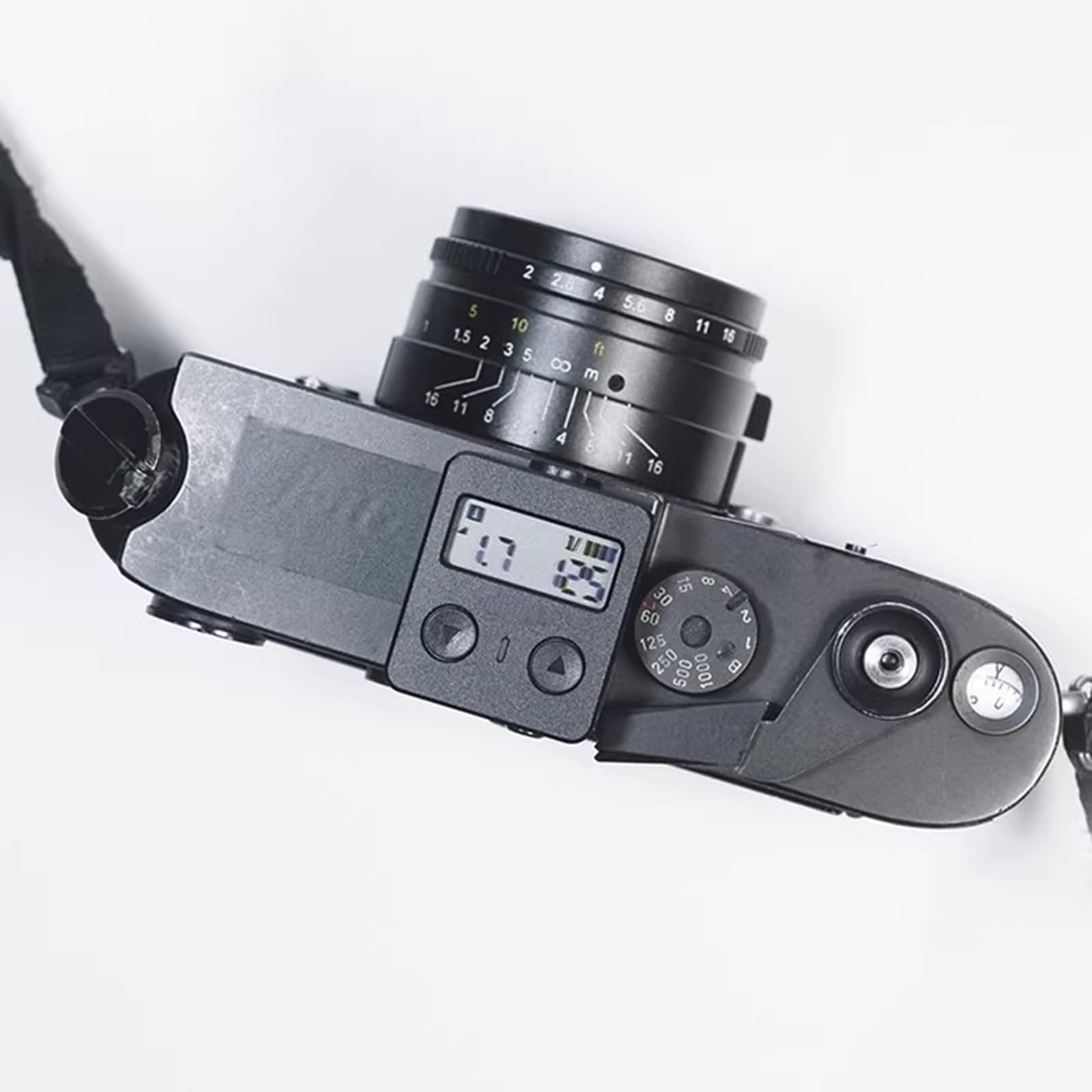 Esposimetro Digitale per Fotocamera, Esposimetro Digitale a Riflessione, Campo Visivo di 30°, con Schermo OLED, Attacco a Slitta, per Fotografia di Viaggio E Illuminazione da Studio