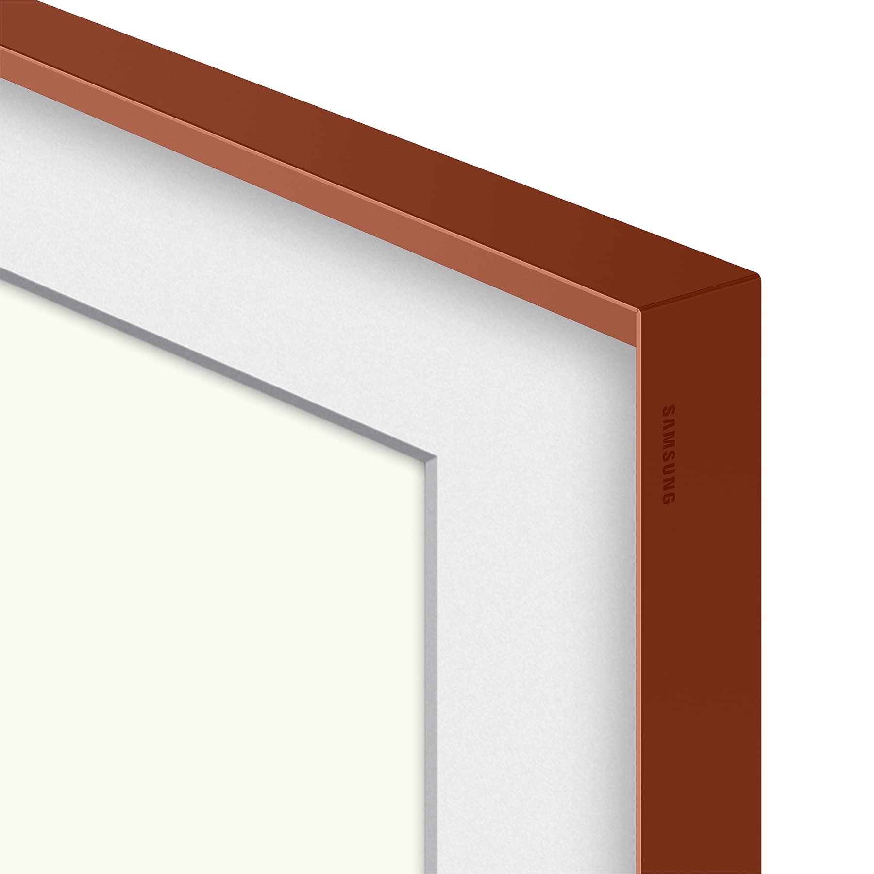 Samsung The Frame Bezel - Terracotta 55 Inch -2