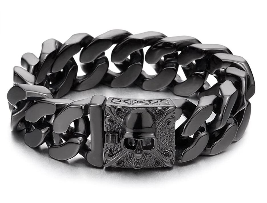 ミュージシャン CDL Orbit Bracelet Black 61G0ja-mwpL.jpg