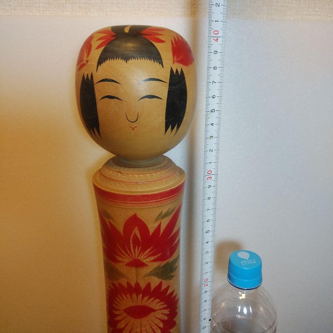 Amazon.co.jp: 鳴子こけし 大型 置き台付き 菅原和平 工芸品 : おもちゃ