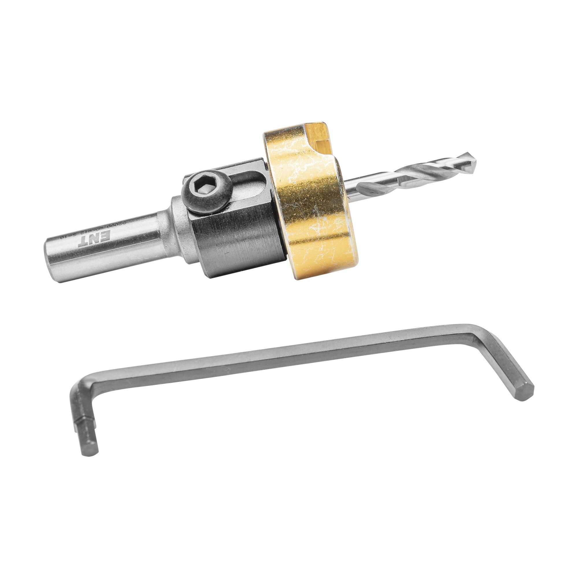 ENT 52000 Versenker mit Metall-Tiefenanschlag HW, Bohrdurchmesser (D2) 5,0 mm, Versenker (D1) 12 mm, L 65 mm