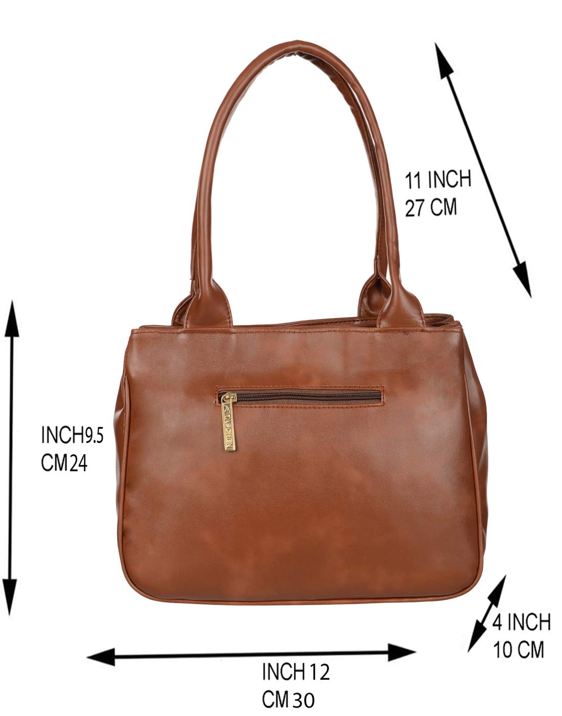 TASCHEN Handbag/Shoulder Bag For Women N Girls, Brown 2