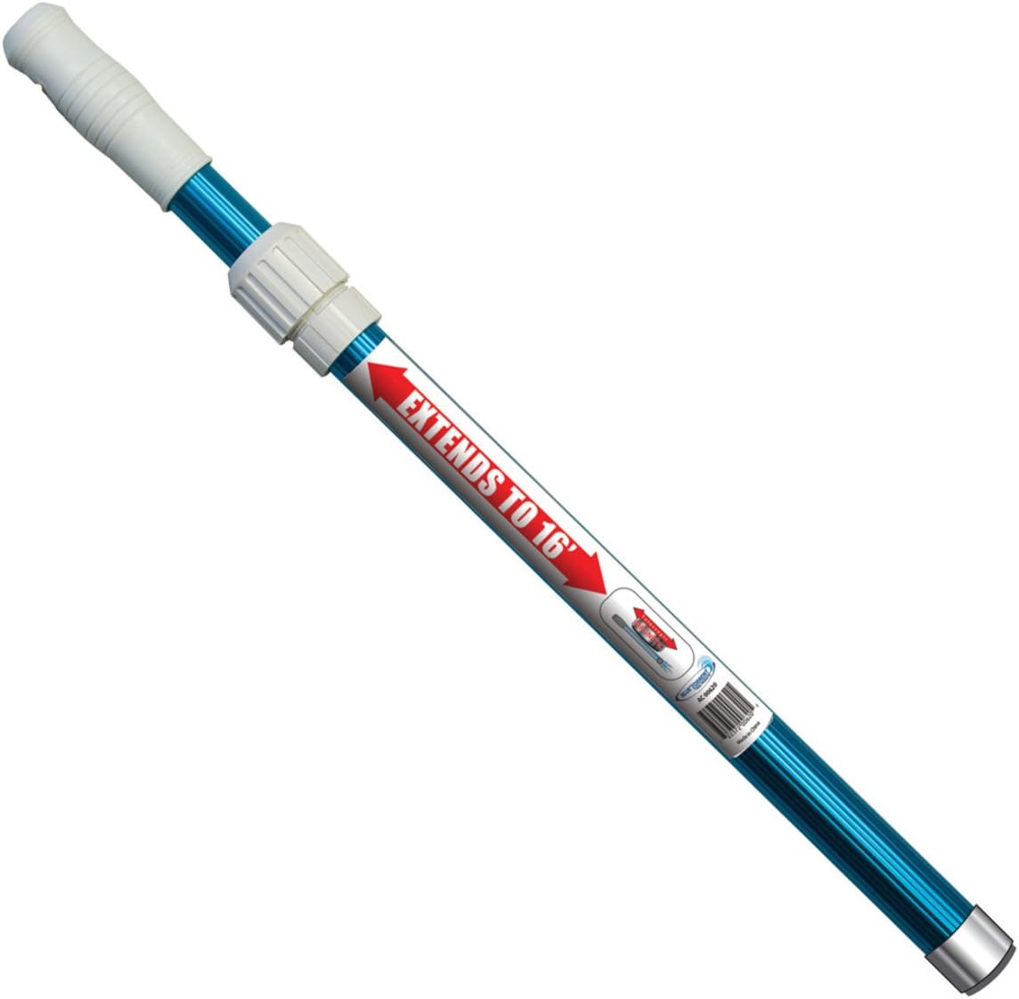 Blue Torrent AC 00620 Telescopic Pole for Swimming Pools, 16'
