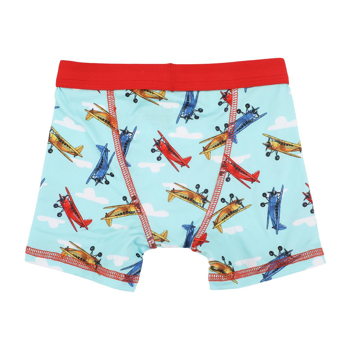 Bioworld Vehicles AOP - Boxer da bambino, confezione da 5, taglie 2T-5T