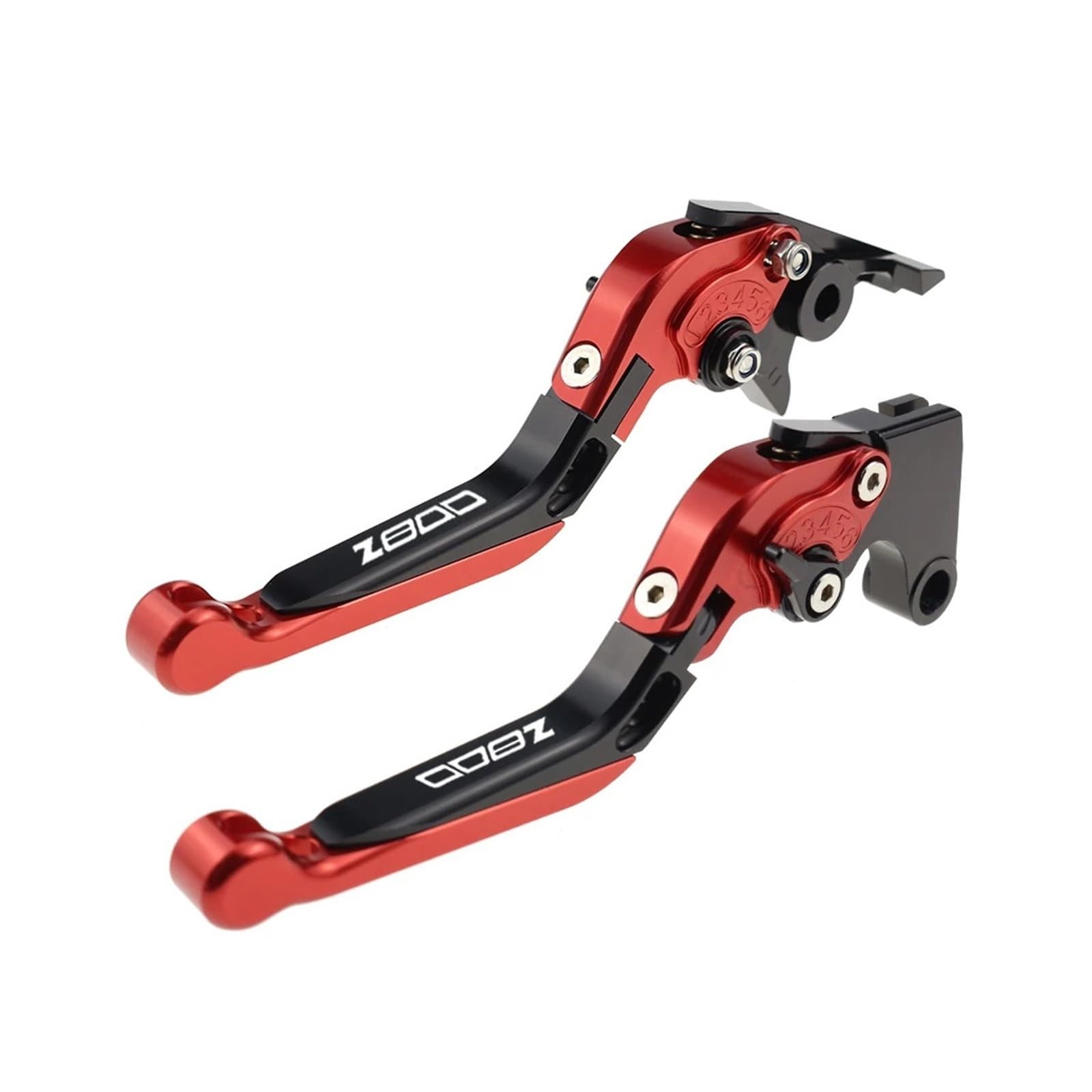 Yxbswbjd 02 Aluminum Alloy Folding Brake Lever For Z800e Motorcycle Folding Extendable Brake Clutch Levers(02)
