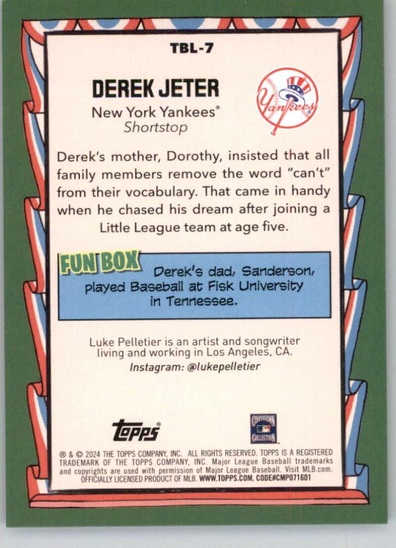 Derek Jeter ゴールドグラブ賞 ボブルヘッド 2014 Topps Derek Jeter Gold Framed 2012 Topps Card 1/10