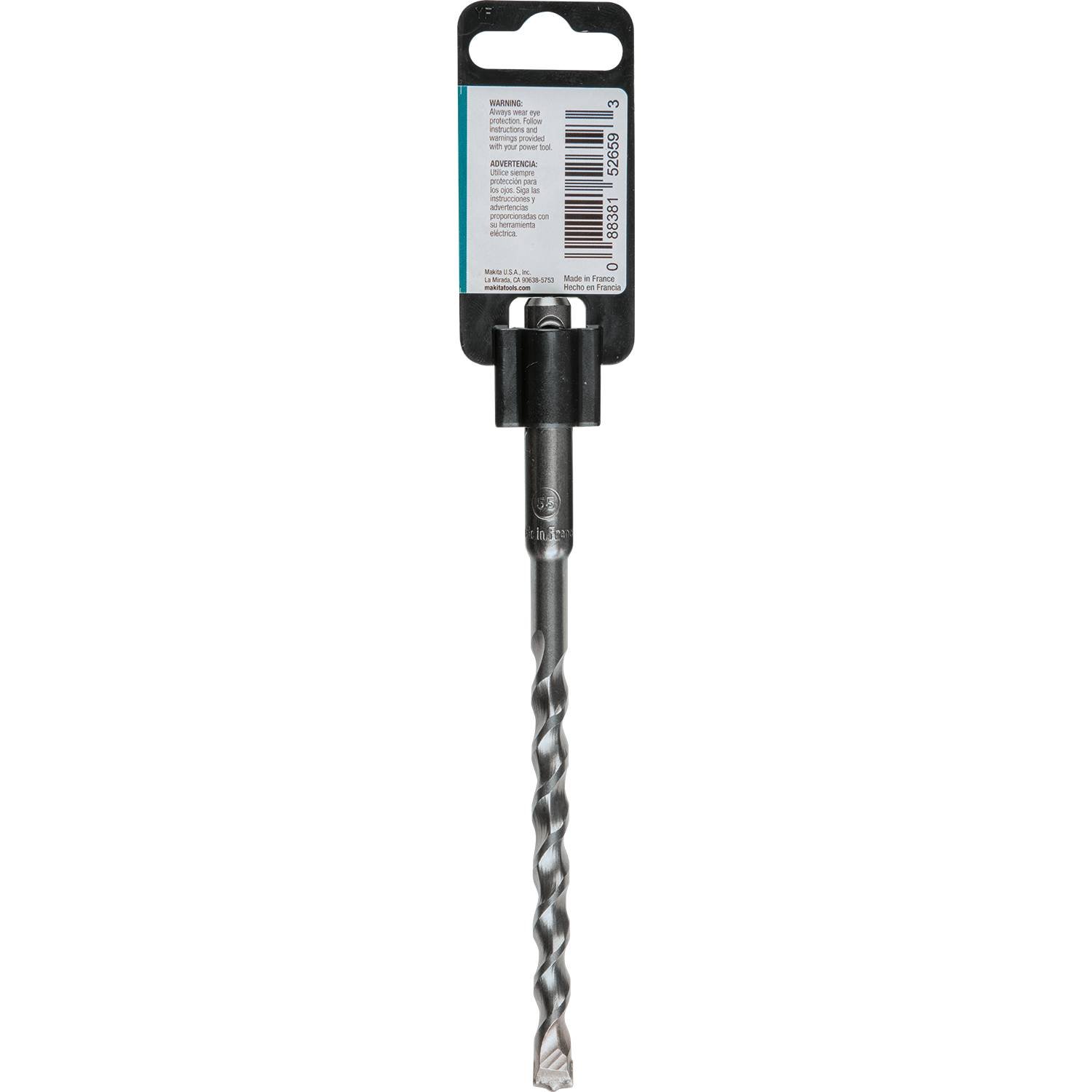 Makita B-60632 Embout SDS-Plus 8 mm x 15 cm 2 fraises