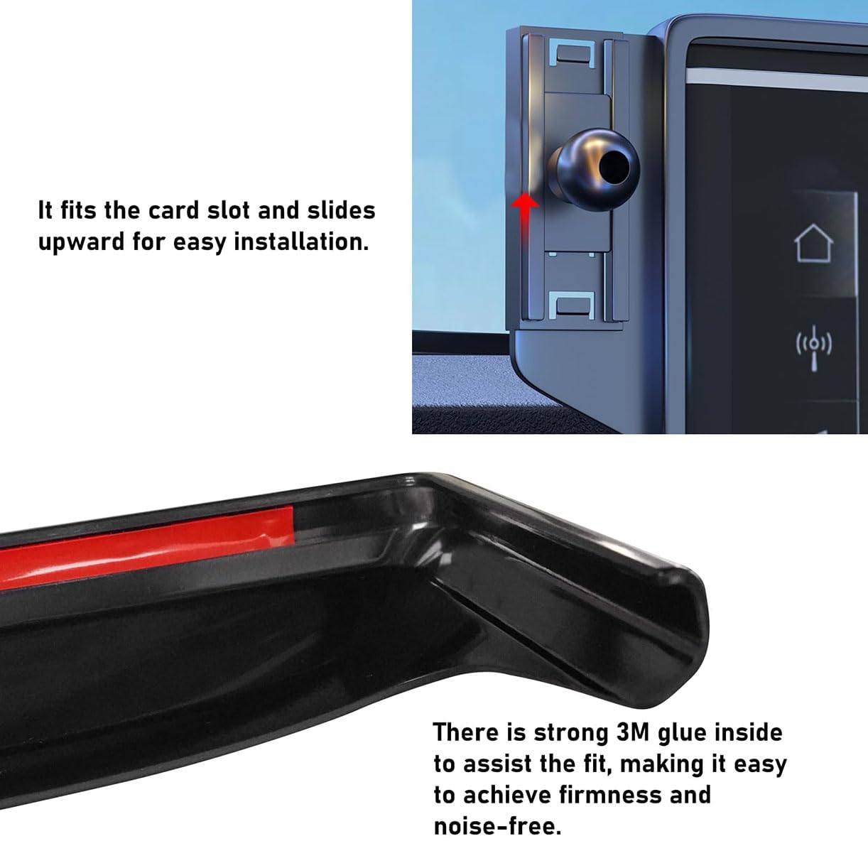 Soporte de teléfono móvil para Coche,Soporte de teléfono móvil Ajustable Giratorio 360°,para BMW 3 Series F30 F31 F34 F80 M3 2013-2019
