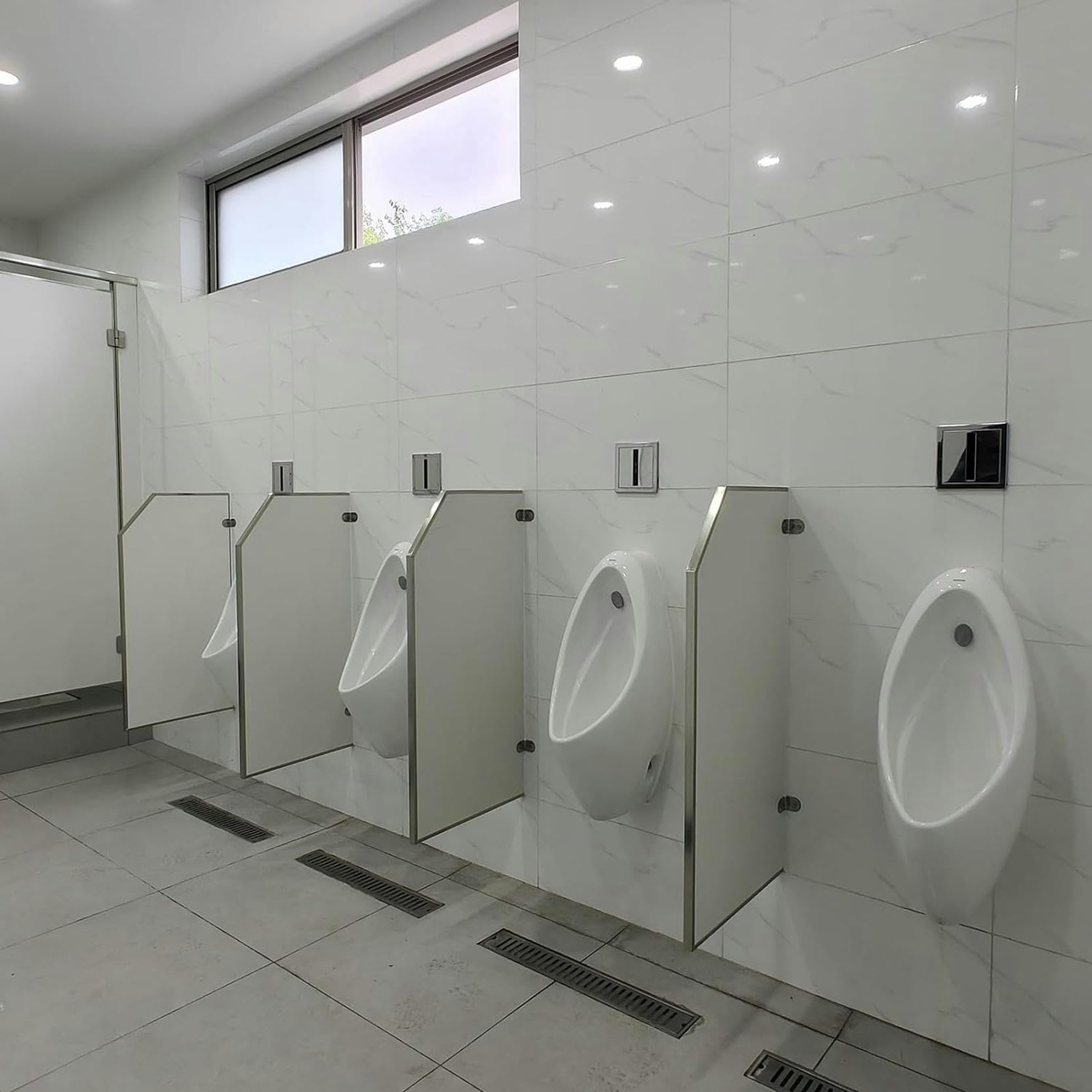 Mampara de inodoro AMNOOL contra la falta de privacidad en baños comunes y urinarios