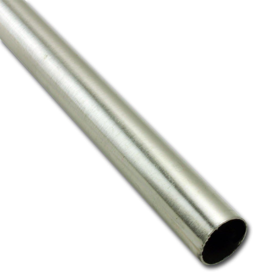 Renovators Supply Manufacturing Stair Carpet Runner Rod, Nickel, Brushed Nickel Finish, 39.5 in., Staircase Carpet Securing and Decorative Hardware for Home Staircases