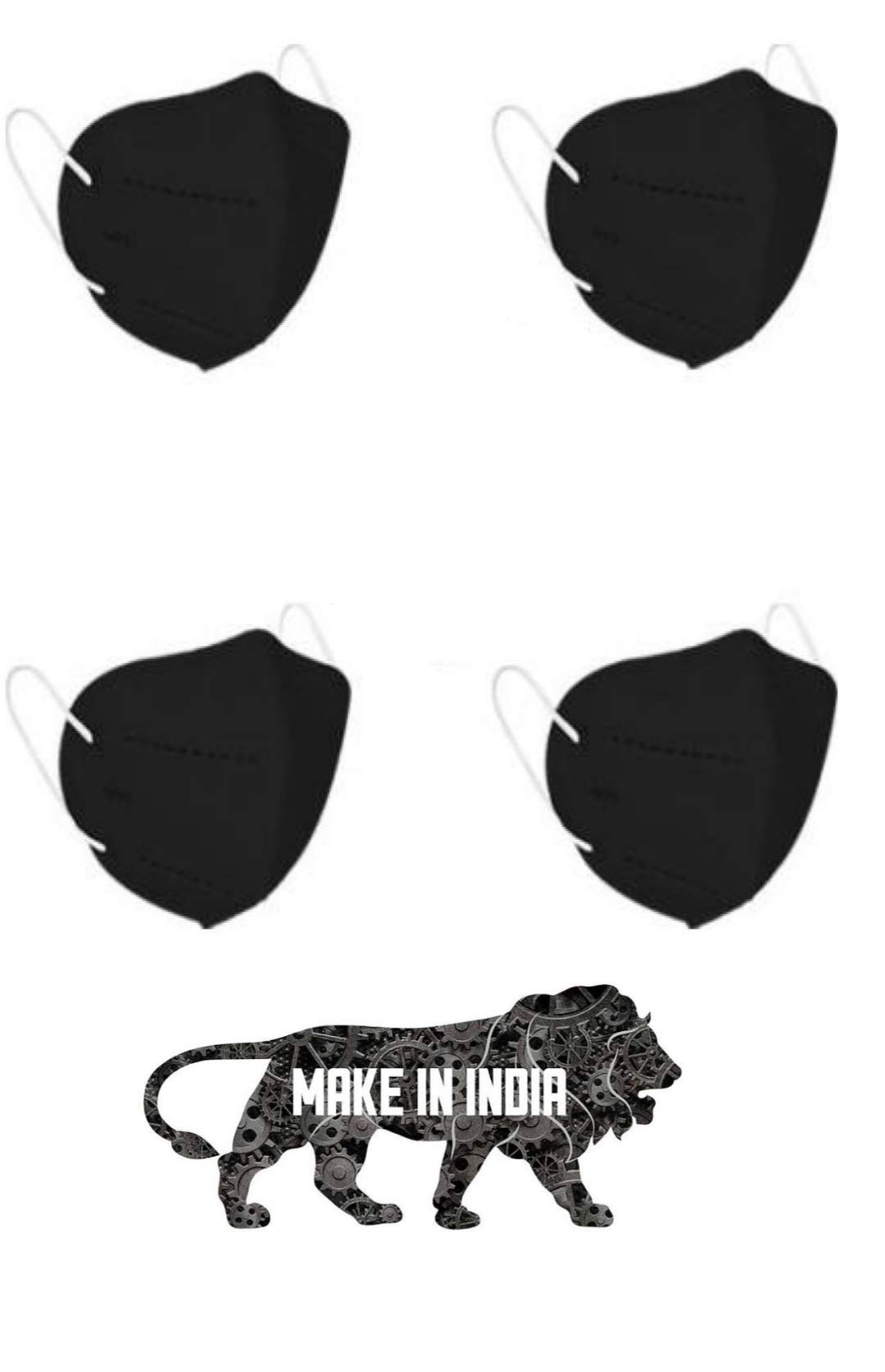 TrendzOn N95 Masks Reusable & Washable Mask,Certified Special Safety Face Mask, Anti-Bacterial with Five Protective Layers,Pack Of 4 - Black Color (B08HLWV3G4) Amazon Price History, Amazon Price Tracker