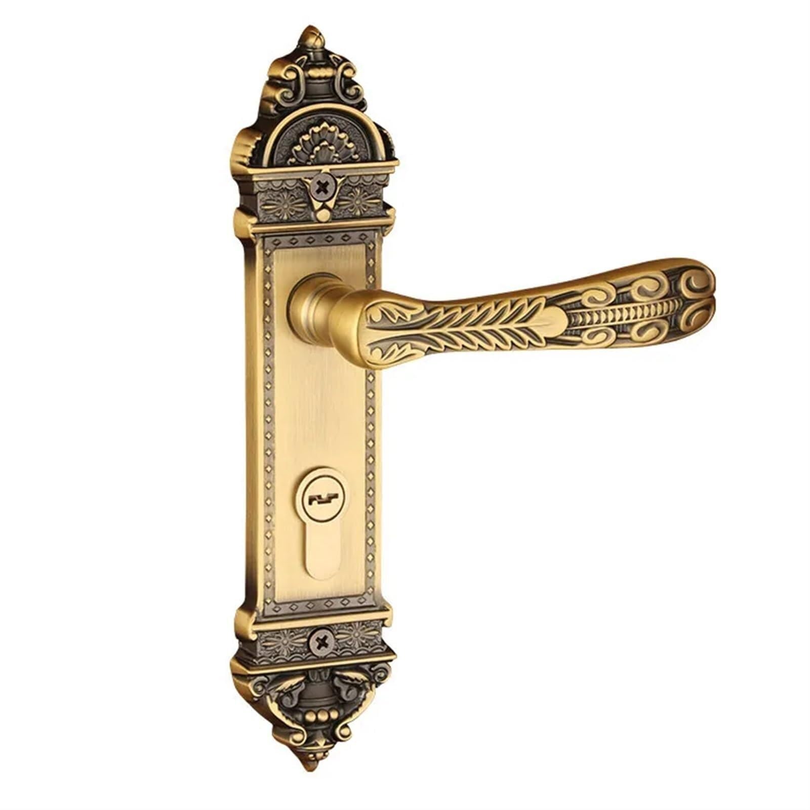 Bouton de porte de placard en laiton massif poignée antique luxe pour chambre