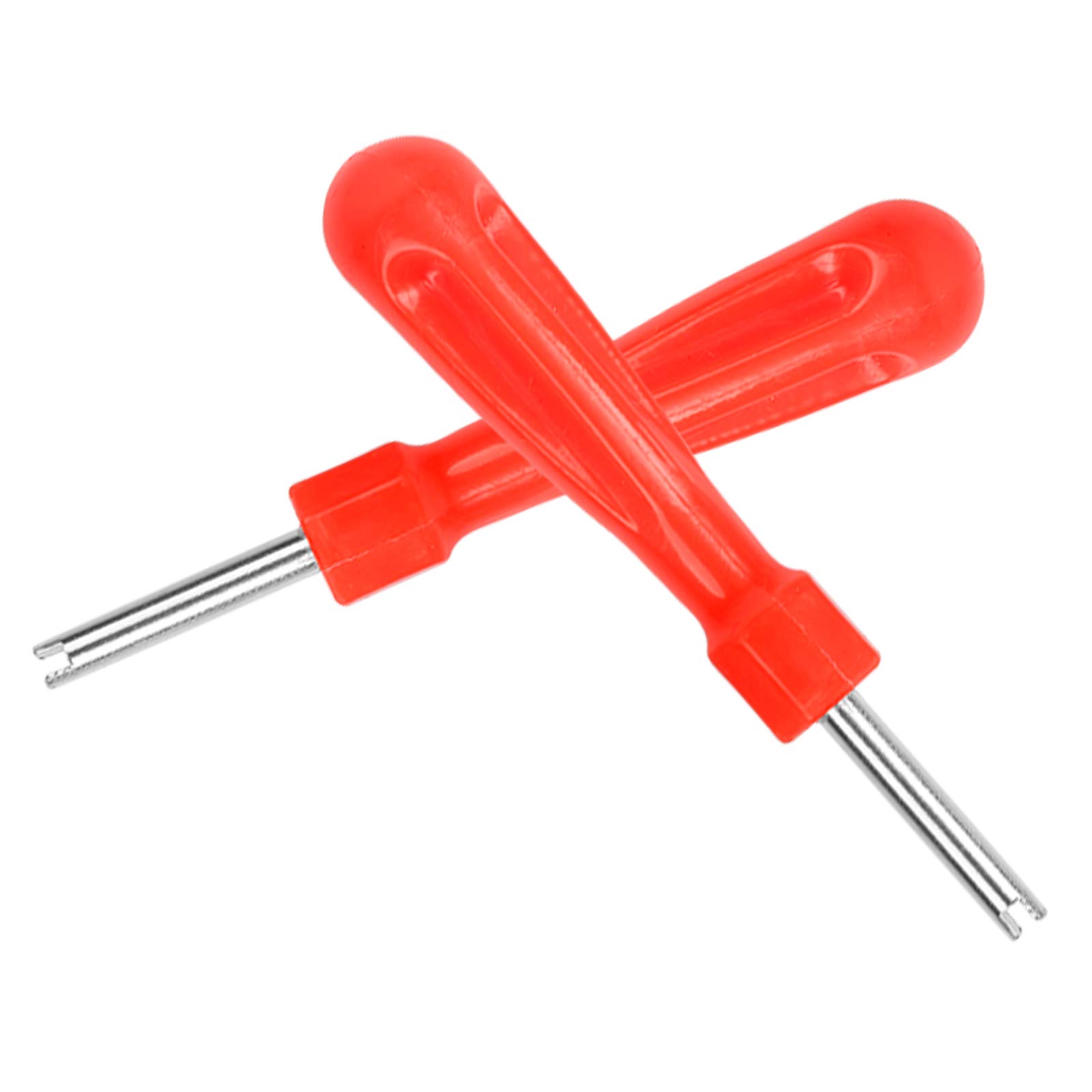 Kit Riparazione Pneumatici - 50 Nuclei Valvola + Chiave Presta + Estensione Per Auto, Moto, Bici