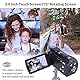 ORDRO Camcorder Nachtsicht Videokamera YouTube Vlogging Kamera Recorder FHD 1080P 15FPS 30MP 3,0 Zoll 270 Grad Drehung LCD 16X Digital Zoom Camcorder mit 2 Batterien und 16 GB SD-Karte