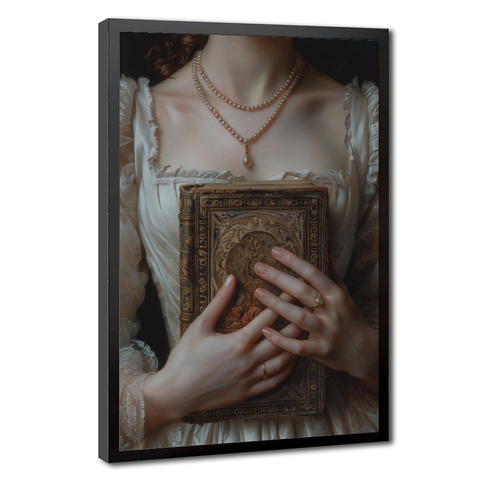 Bareronor Bookish Canvas Poster for Dorm Room Decor Gift