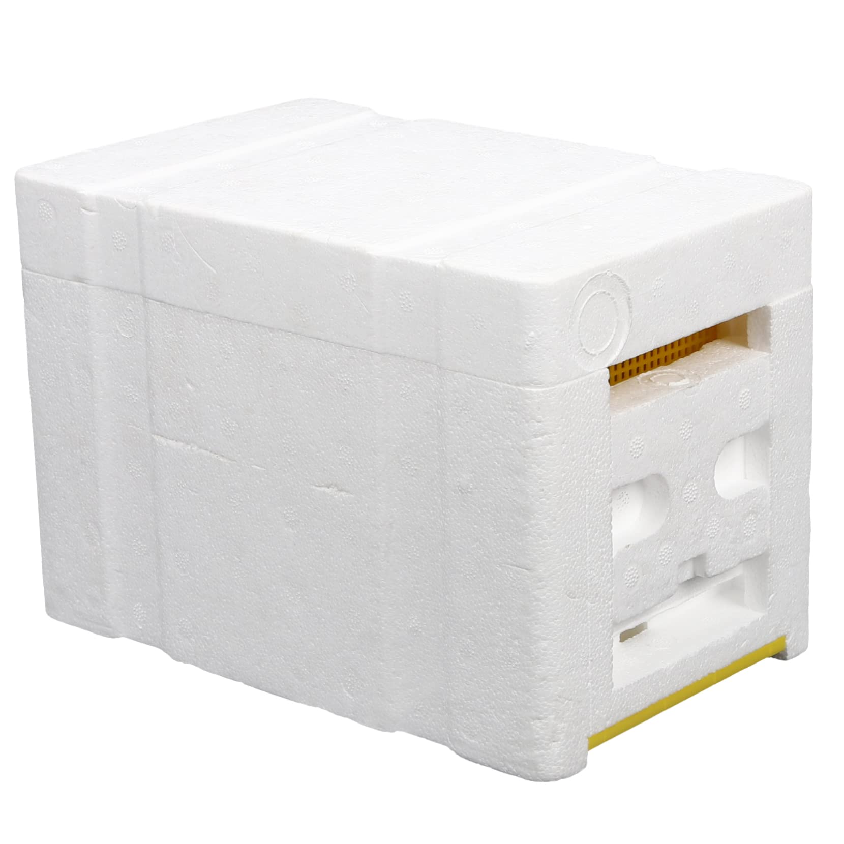 Yardwe Beehive Beekeeping Bee Cage Honey Bee Rearing Bee Equipment Honeybees Hive Honeybees Rearing Container Bee Boxes Bee Feeding Kit Bee Frame Feeder Bee Hive Organizer to Feed Plastic