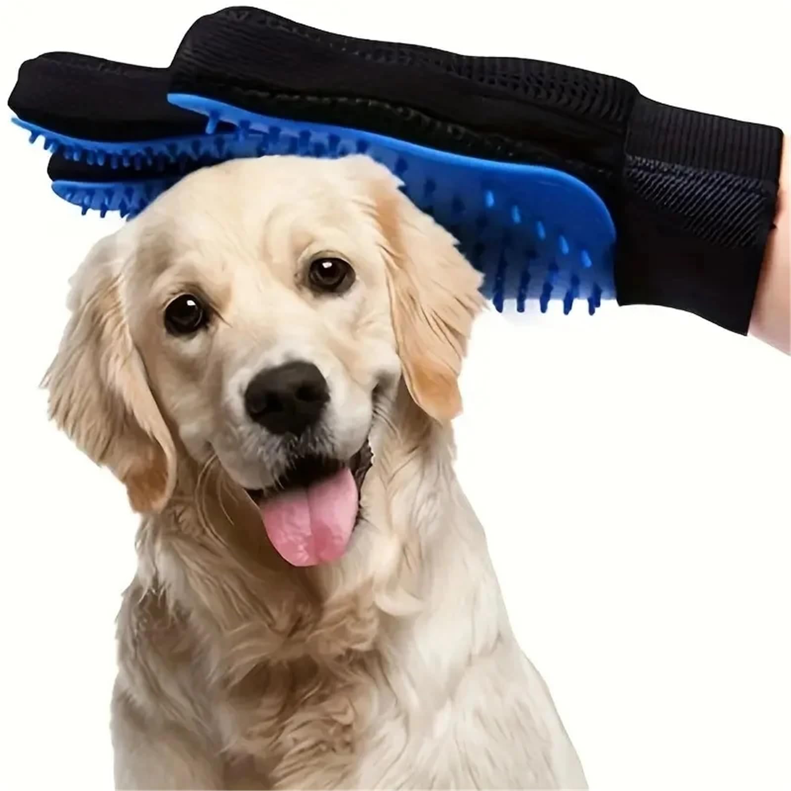 Confezione da 2 Guanti for depilazione for Cani e Gatti, deshedding e Spazzola for Massaggio