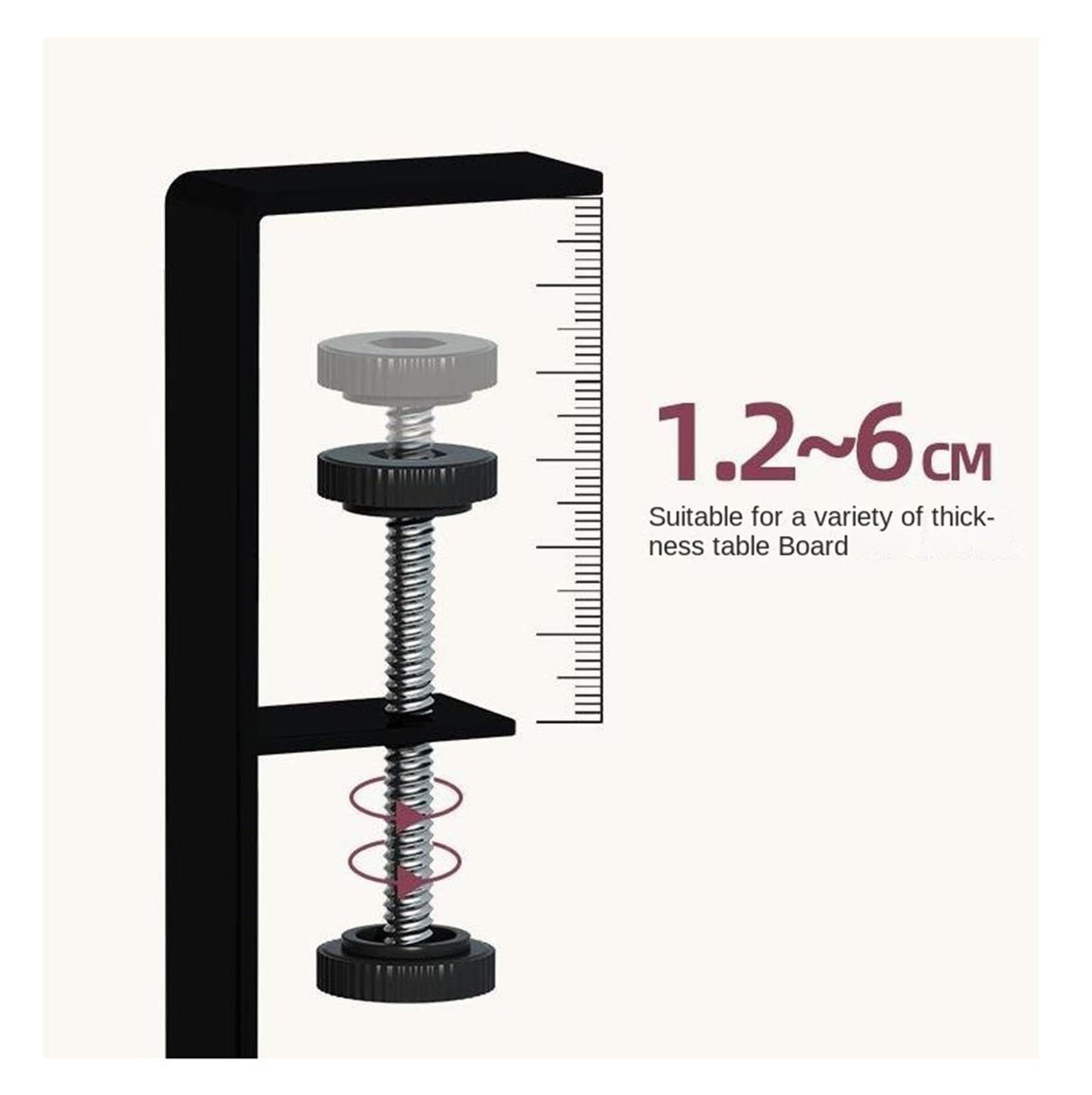 Supporto Cuffie Camera da Letto Supporto for Cuffie in Lega di Alluminio Adatto for Auricolari Accessori for Accessori per Il Gioco(Black)