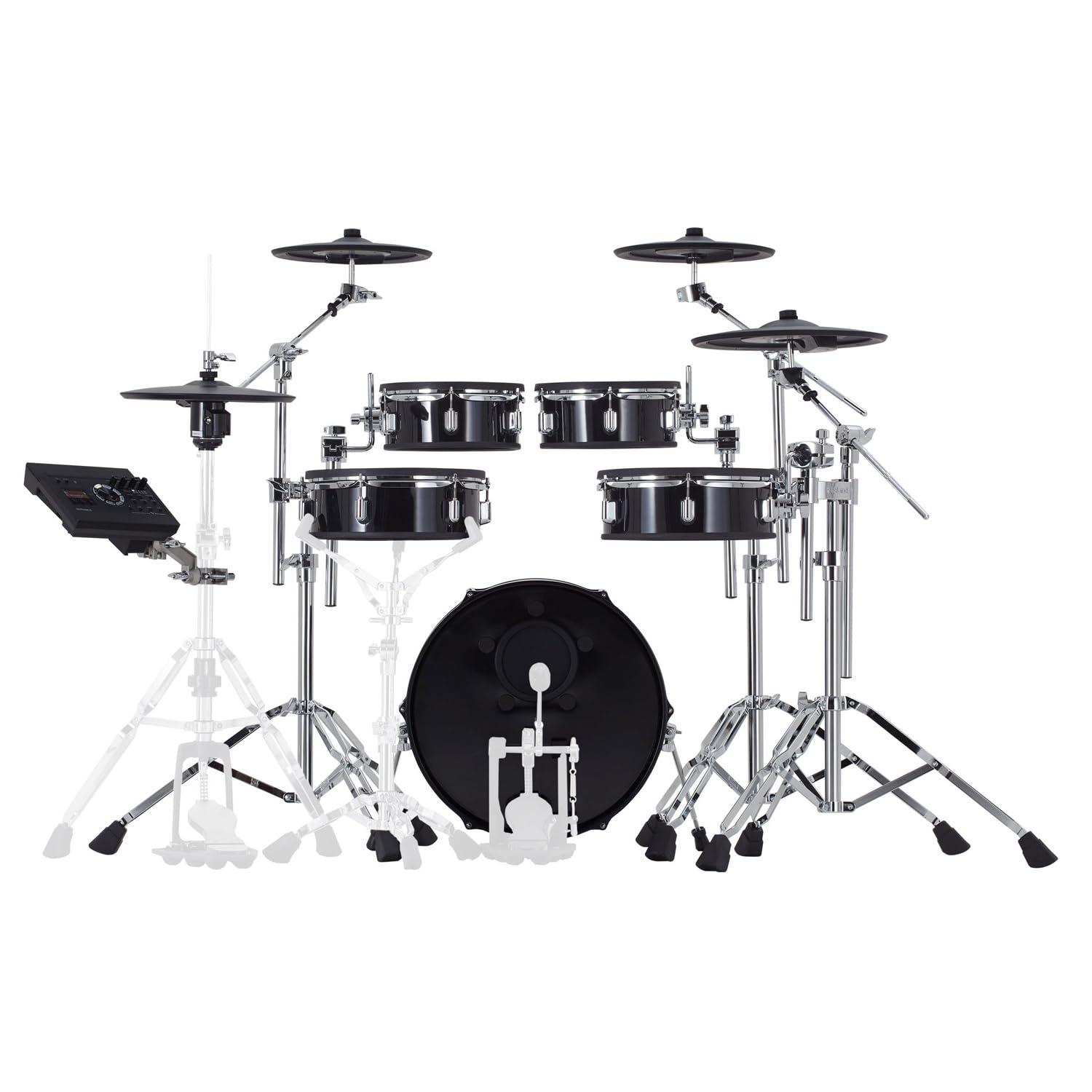 Roland E-Drum VAD307 Acoustic Design Kit elektronisches Schlagzeug mit keepdrum Kopfhörer