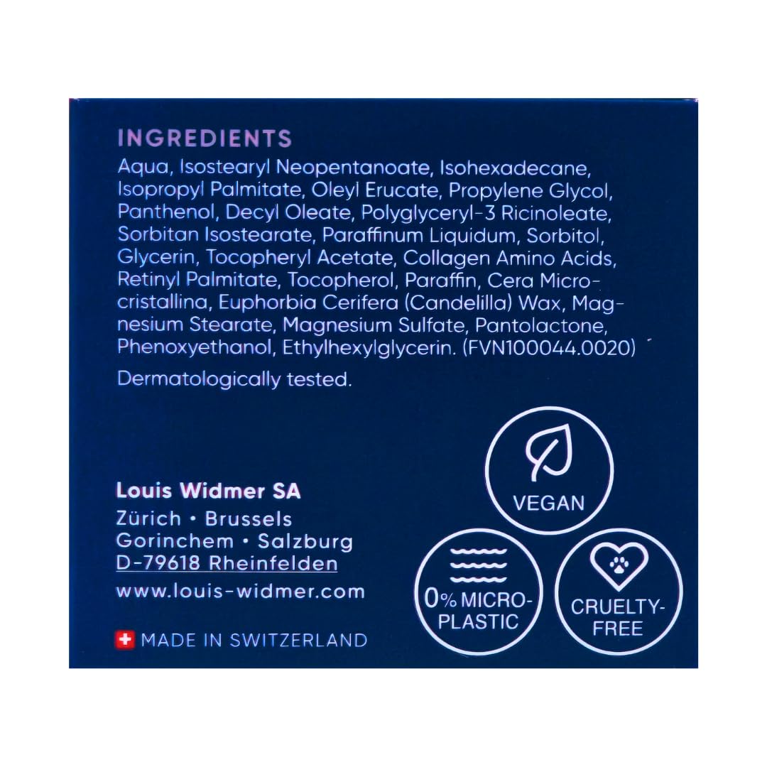 Louis Widmer proderm Creme für die Augenpartie unparfümiert 3x 30 ml I intensiv Anti-Ageing I Feuchtigkeit I regenerierend I für empfindliche Haut mit Panthenol I Spar-Set plus Pharma give-away