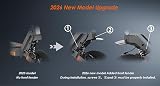 Kukirin G2 Monopattino Elettrico Pieghevole, Batteria da 48V 15Ah, Pneumatici da 10 Pollici, Autonomia di 55 km, Schermo Tattile, Freni a Disco Anteriori e Posteriori, Monopattino Elettrico per Adulti - 5