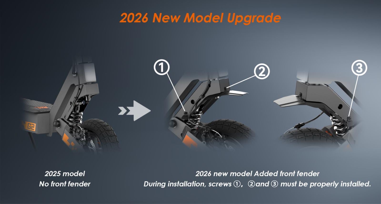 Kukirin G2 E Scooter, Elektroroller, 48V 15Ah Elektro Roller, Fährt 55 Km, Faltbarer E Roller Offroad, Mit Doppelter Stoßdämpfung Vorne und Hinten, 10" Elektro E-Scooter