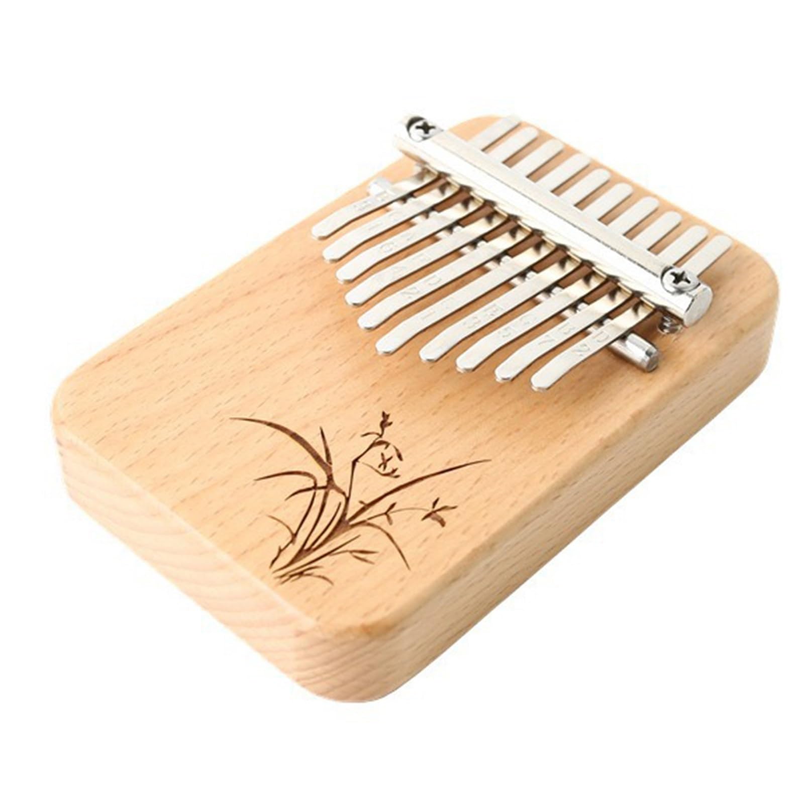 Kalimba Strumento Musicale Pianoforte Per Pollice Kalimba A 10 Note Pianoforte Per Strumenti Musicali Kalimba Per Principianti A Dieci Note Pianoforte A Doppio Dito(Wood)