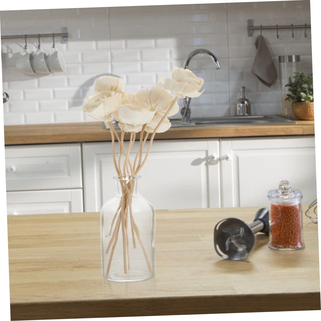 ABOOFAN 30 STK Aromatherapie-Rattan wohnaccessoires Room Fragrance duftdefuser dyfuzor zapachowy Zubehör für Aromaflaschen Aroma-Sticks kerzenset Schilf Duftstäbchen Aroma-Diffuse-Sticks