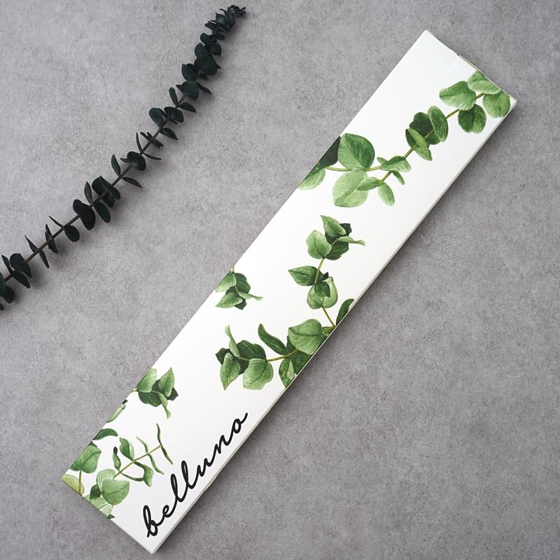 Image of BELLUNO Men's Cotton Floral Skinny Tie, 2.5 inch Width, with Gift Box
