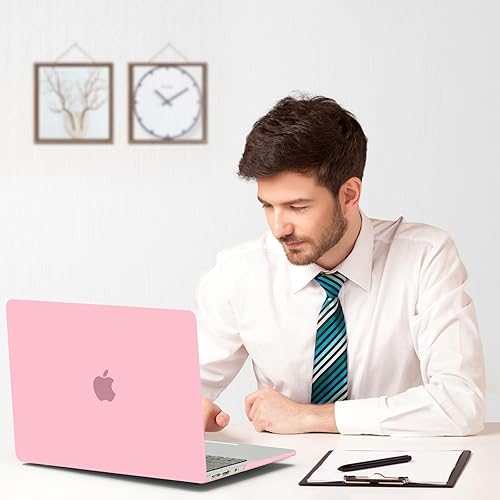 Miniatura 6 de B BELK Funda compatible con MacBook Air de 13 pulgadas modelo A1466 A1369 versión 2010-2017, carcasa rígida de plástico mate para computadora
