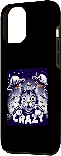 Miniatura 14 de iPhone 11 Pro Max Believe in Ufo - Alien Believer funny cat Case