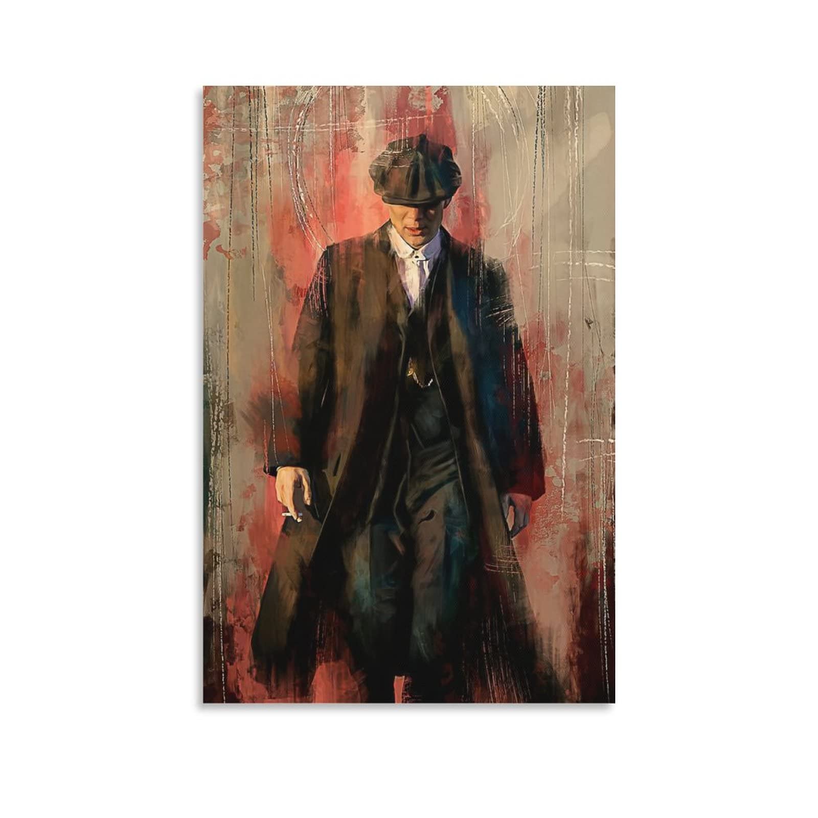 XIONGZHILEXIONGZHILE Tommy Actor Shelby Posters Wall Art Decor Room Poster Living Room Poster 24x36inch(60x90cm)
