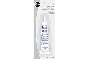 Dritz Dritz Liquid Stitch, 1.25-Fluid Ounce Iron-On Fabric Adhesive, White