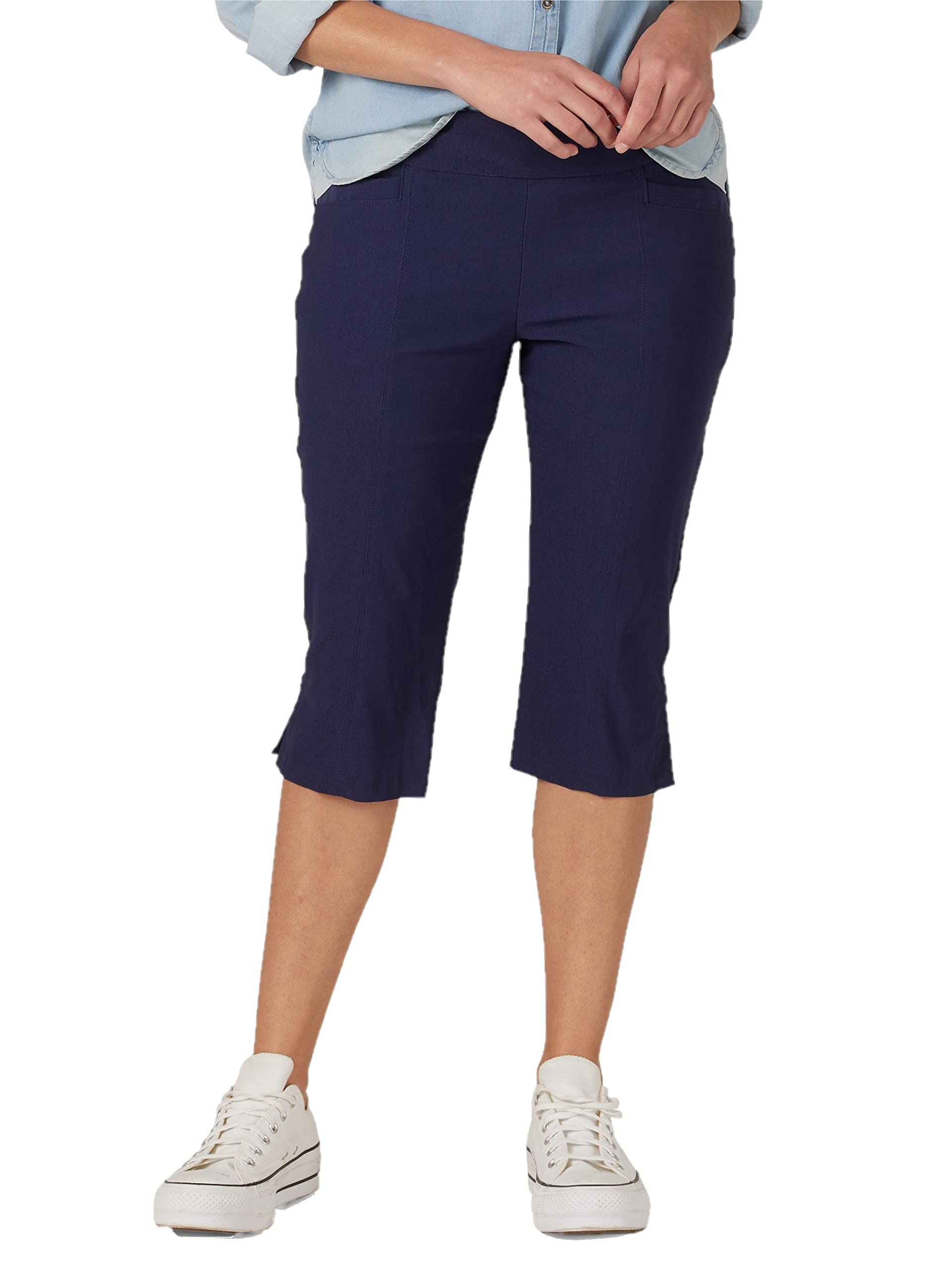 Lee womens Sculpting Mid-rise Pull-on Vent Hem Skimmer Pant Pants