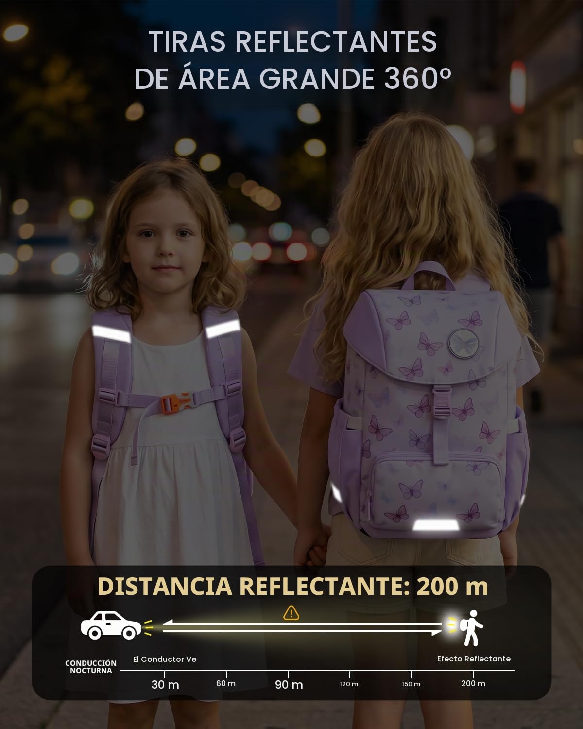Amythe Mochila Ergonómica Niña 1° Escuela Aire Libre
