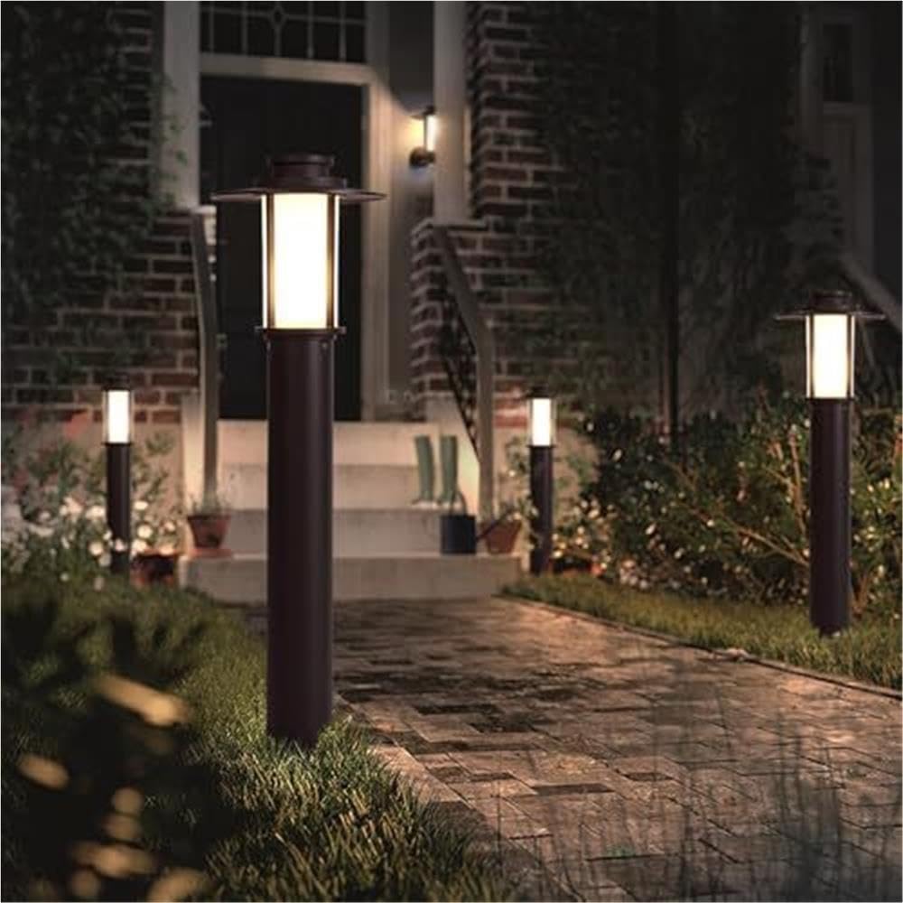 Impermeabile Esterno Viale Paesaggistico Luce Moderno Allu Luci a Palina